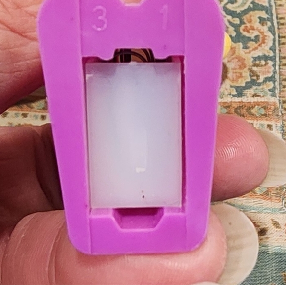 Vintage 1970 Smiling Pete Clown PEZ Candy Dispenser with Purple Stem - Picture 7 of 7